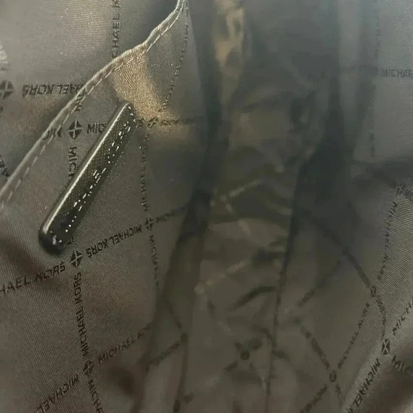 Michael kors purse Jet Set Large East/West Chain crossbody bag black signature - Picture 7 of 8